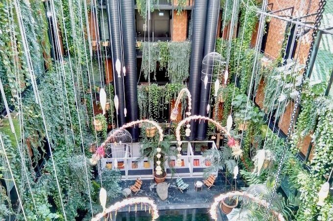 Jungle Pool at Manon Les Suites in Copenhagen